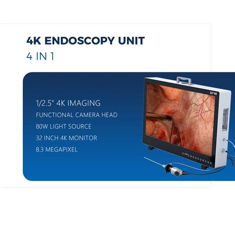 Ikeda 9132 4k All In One Endoscope Camera System For Laparoscopy