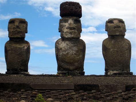 Easter Island Stone Figures At Isabelle Rivers Blog