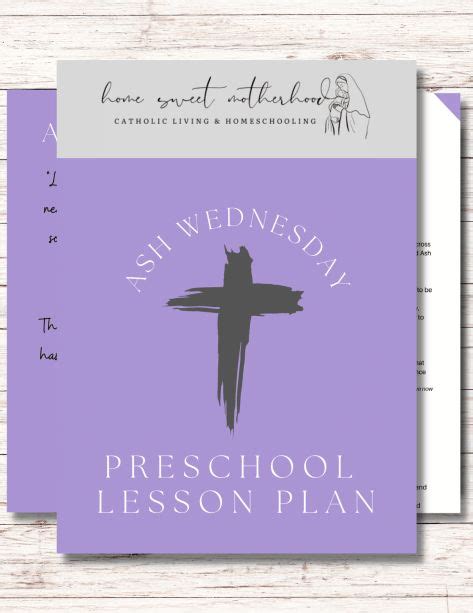 10 Ash Wednesday Activities for Preschoolers | Preschool activities ...