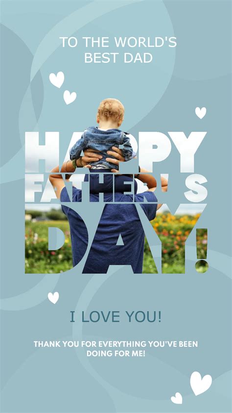 5 Fathers Day Social Media Templates Post Ideas Fathers Day Poster