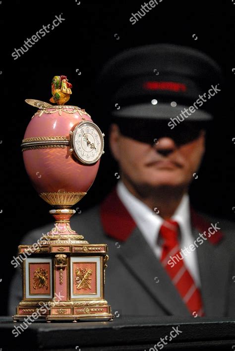 Rothschild Faberge Egg Unrecorded Masterpiece By Editorial Stock Photo