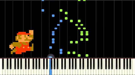 Super Mario Bros Soundtrack Piano Tutorial Youtube