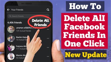 How To Delete All Facebook Friends In One Click 2023 Delete All