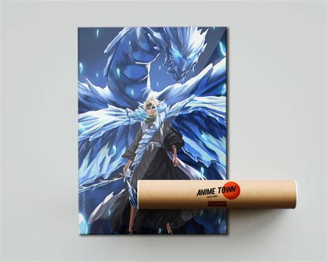 Bleach Hitsugaya Toshiro Hollow Bankai Poster Poster Anime Town Creations