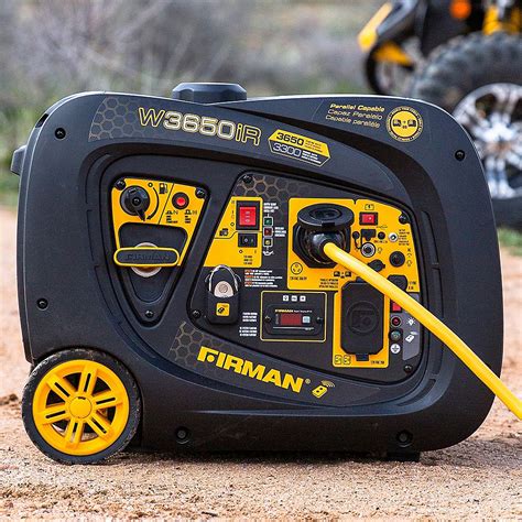 FIRMAN 3650/3300 Watt Remote Start Inverter Portable Generator CARB and ...