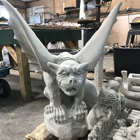 Concrete Gargoyle Garden Sculpture Fasci Garden