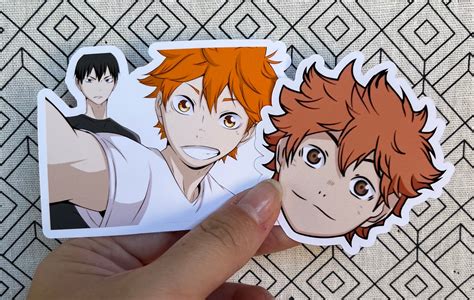 Haikyuu Sticker Set Etsy