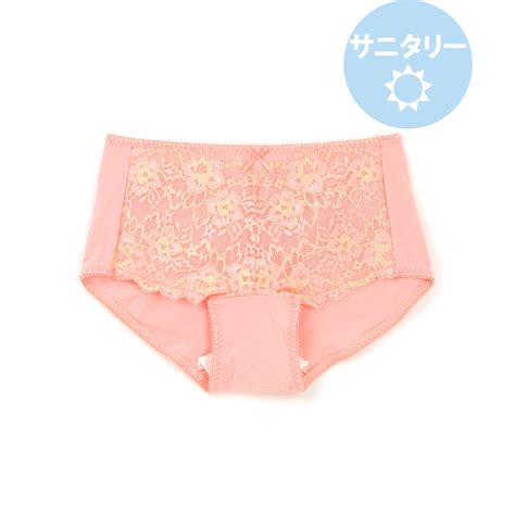 フランデランジェリー fran de lingerie fran SanitaryShorts サニタリーショーツ コーディネートヒップハングウィング対応返品不可商品 サーモンピンク