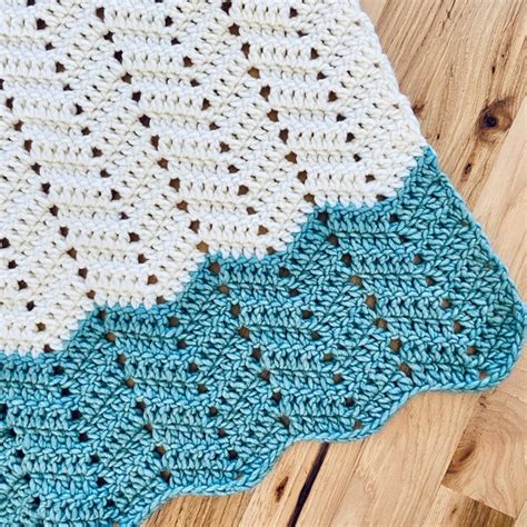 Chevron Crochet Etsy