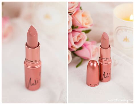 MAC x Nicki Minaj Nicki s Nude Lipstick Eat Love Make up блог за козметика грим красота и