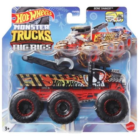 Hot Wheels Monster Trucks Big Rigs Assortment Box Of 4 READ DESCIPTION Novelty Vend