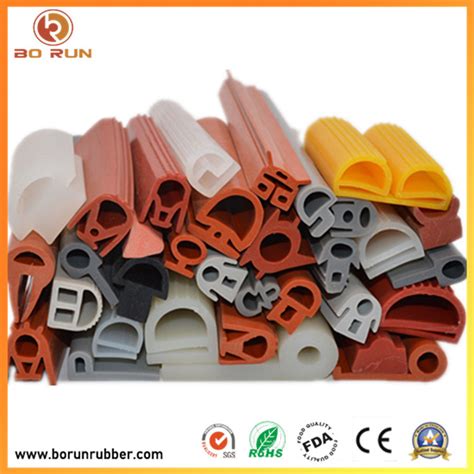 Warehouse Door Flexible Epdm Rubber Seals Gaskets Extrusion Strip