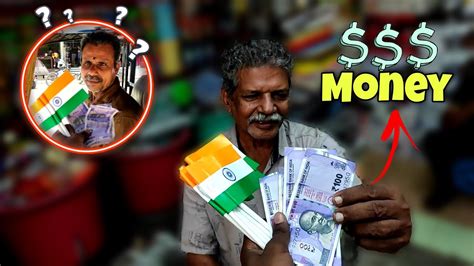 Flag🇮🇳 Or Money💰 Social Experiment Trending Youtube