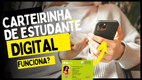 Carteirinha De Estudante Carteirinha De Estudante Digital