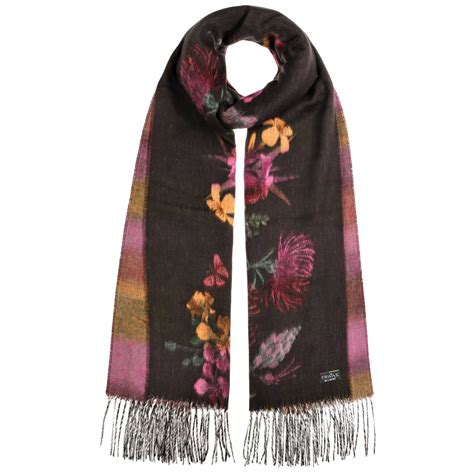 Flowers Soft Cashmink Scarf By Fraas 4295