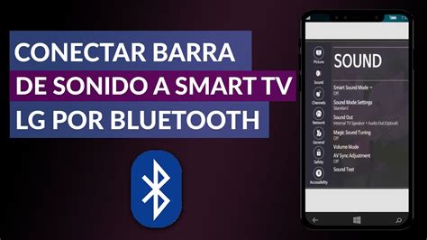 C Mo Conectar Una Barra De Sonido A Un Smart Tv Lg Por Bluetooth Muy