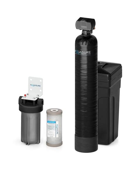 Aquasure Harmony Series 32 000 Grains Water Softener With 10 Sediment Carbon Zinc Triple