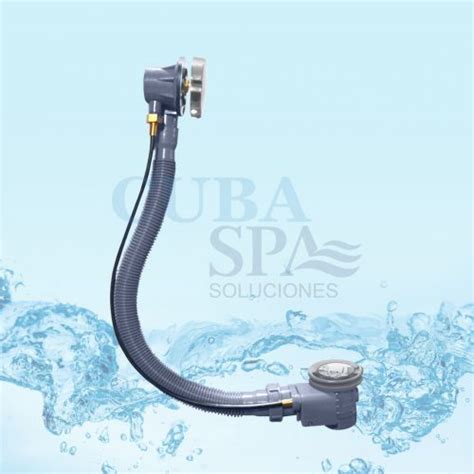 Desagüe Automático Premium 65 Tina ABS Cromado Bronce 650 mm Cuba Spa