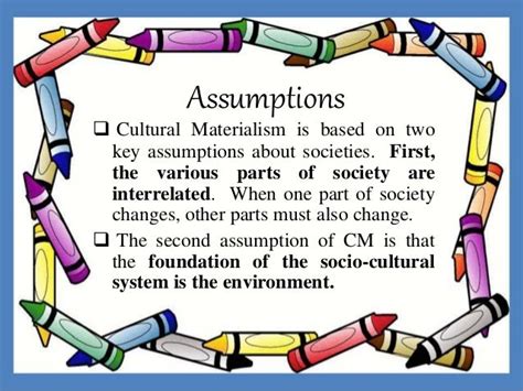 Cultural Materialism