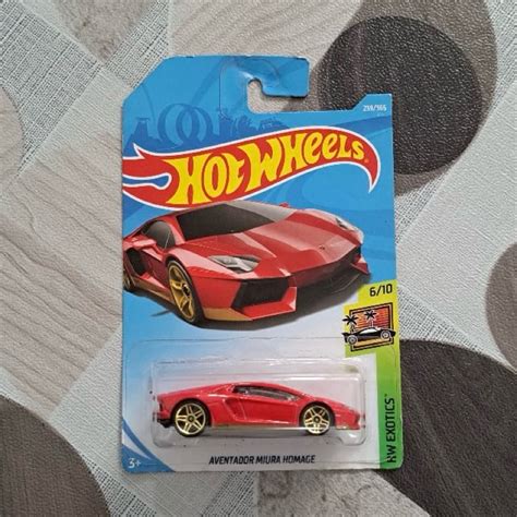 Jual Hot Wheels Hotwheels Lamborghini Aventador Miura Homage Shopee Indonesia
