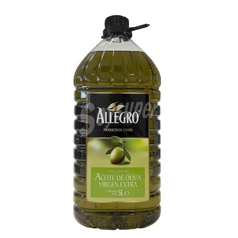 ALLEGRO Aceite De Oliva Virgen Extra Allegro 5 L