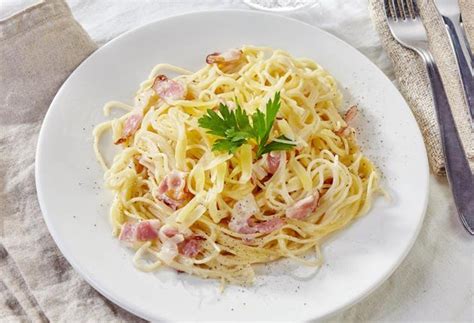 Spaghetti A La Carbonara