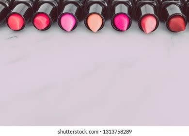 Group Red Pink Nude Lipsticks Different Stock Photo Shutterstock