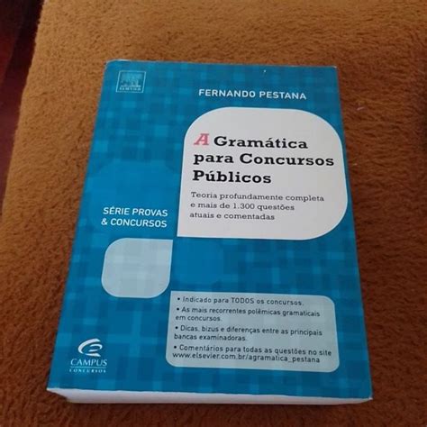 a gramática para concursos públicos Fernando pestana Shopee Brasil