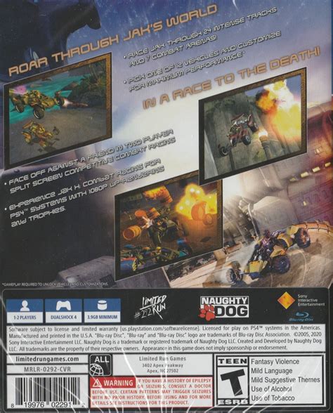 Jak X Combat Racing Box Shot For Playstation 2 Gamefaqs