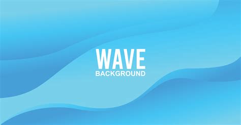 Abstract Blue Wave Background with empty space 24594647 Vector Art at ...