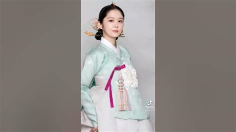 Koran Actress Wear Hanbok Dress Beautiful Photo Collection Tiktok Youtube