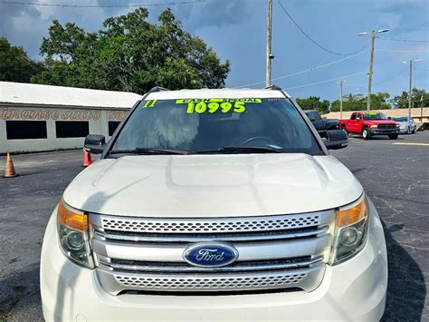 Used Ford Explorer Xlt Fwd For Sale In Tampa Fl Finance Auto