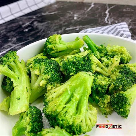 Garlic Butter Broccoli Foodzetic