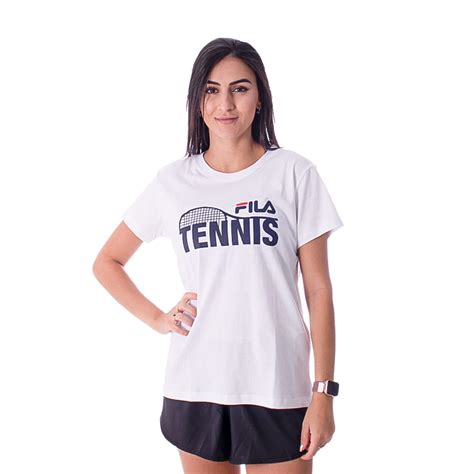 Sportime Camiseta Fila Tennis Racket Feminina