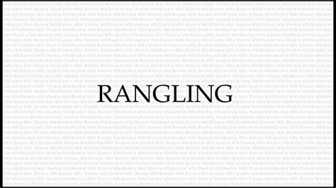 Rangling Meaning The Secret Language Of Rogues Youtube