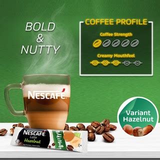 Nescafe Latte Hazelnut G X S Shopee Malaysia