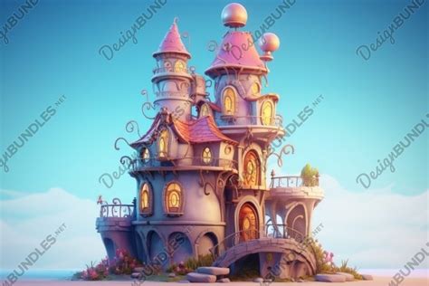 Fairytale fantasy castle from children's books (3072542)