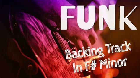 Funk Backing Track In F Minor YouTube