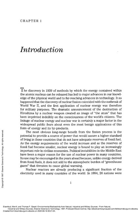 Ch Environmental Radioactivity From Natural Industri C H A P T E R