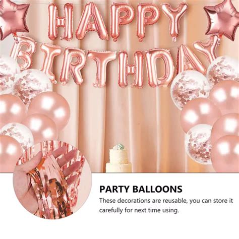 Geburtstagsballon Set Latex Hochzeitsballons Luftballons