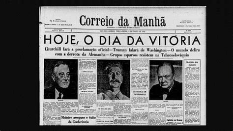 8 de maio o Dia da Vitória os Aliados derrotaram o nazismo de Hitler