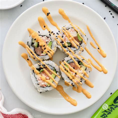 Spicy Salmon Roll Recipe