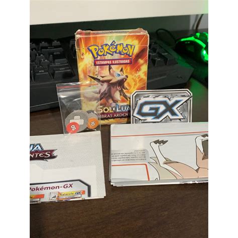 Pok Mon Starter Deck Rocha Confi Vel Usado Descri O Shopee Brasil