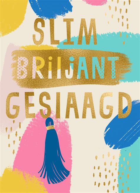 Geslaagd Kaart Slim Briljant Geslaagd Hallmark