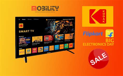 Amazing Deals On Kodak HD LED TVs With Flipkart Big Electronics Day