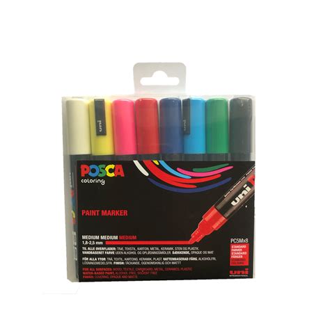 Posca Marker S T Pc M Ass Standard Farver Billig