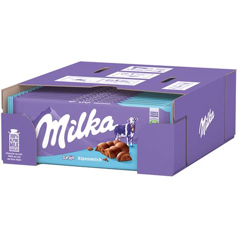 Milka Luflée Alpenmilch 100g Online kaufen im World of Sweets Shop