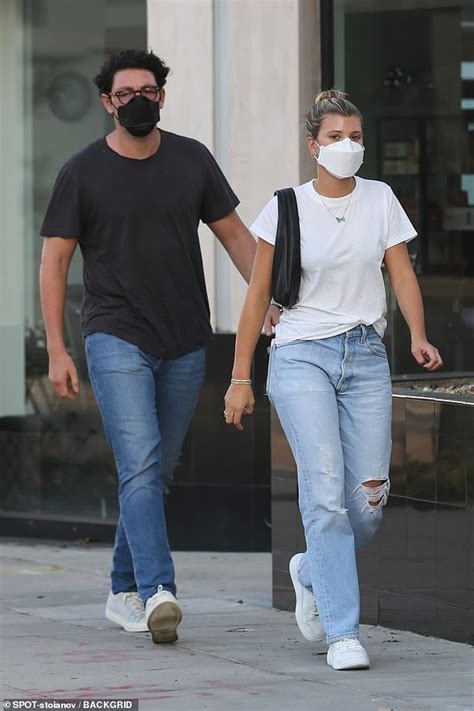 Sofia Richie Strolls Beside Boyfriend Elliot Grainge As They Swing By La Jolie In Beverly Hills