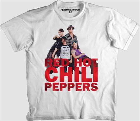 Camiseta Red Hot Chili Peppers Rock Elo Produtos Especiais