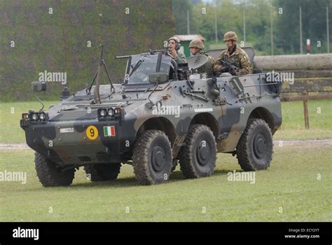 Italian army, Puma light armored car Stock Photo - Alamy